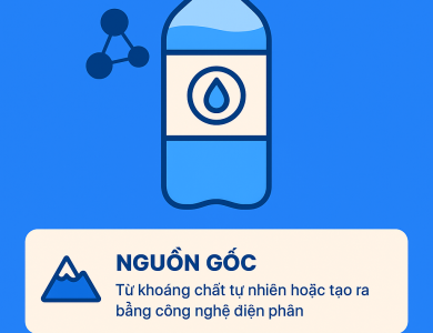 Nguồn gốc của nước kiềm và lý do nên dùng để dự phòng bệnh