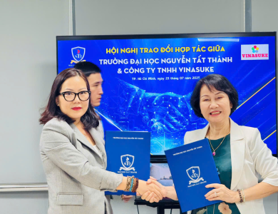 Trường ĐH Nguyễn Tất Thành ký kết hợp hợp tác chiến lược với Công ty TNHH VINASUKE