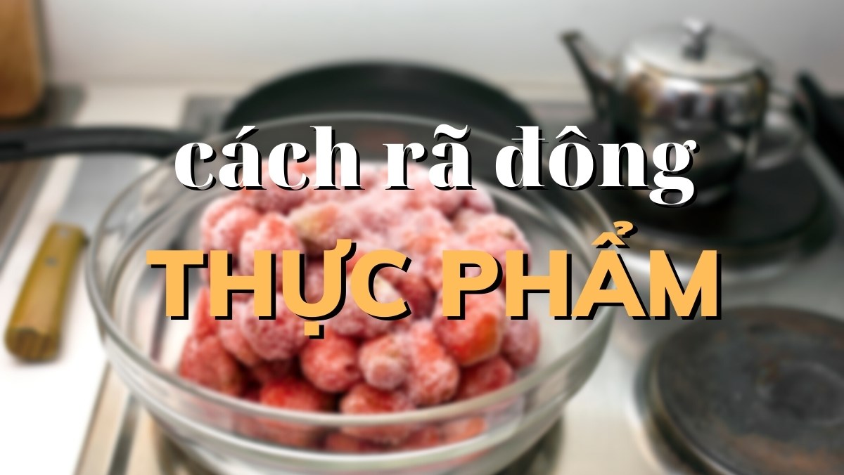 Rã đông thịt gà thế nào an toàn?