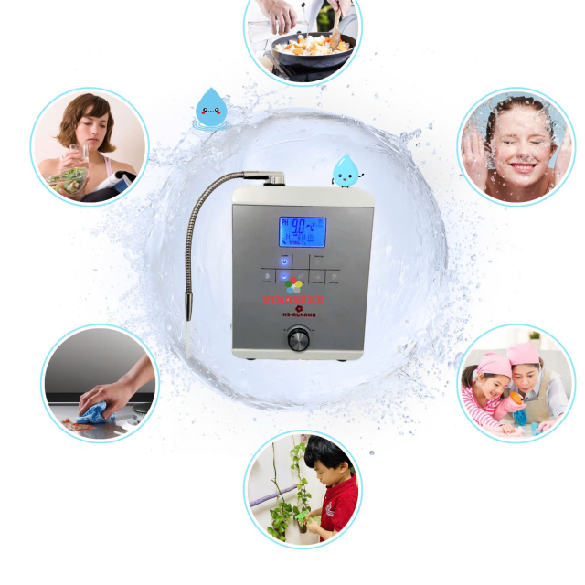 Máy lọc nước tạo ion kiềm HS-ALKAWA loại lớn